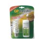 GP RECYKO CARGADOR BATERIAS + 2AA + LAMPARA REGALO