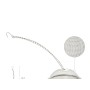 BOLA MALLA PARA ESPECIAS / TE  / LEGUMBRES ACERO INOXIDABLE Ø 9 CM. CON CADENA