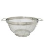 ESCURRIDOR MALLA ACERO INOXIDABLE CON ASAS Ø 22 CM.