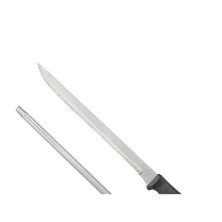 CUCHILLO JAMONERO HOJA 22,5 CM. CON CHAIRA SERIE NUUK