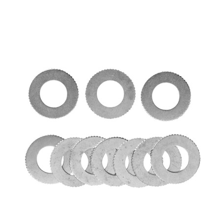 ADAPTADORES / REDUCTORES DISCO CORTE MADERA Ø 30 A Ø 16 MM. (BOLSA 10 PIEZAS)