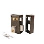 CERRADURA CVL 756A / 60 / HIERRO ESMALTADO DERECHA CILINDRO 70 MM.