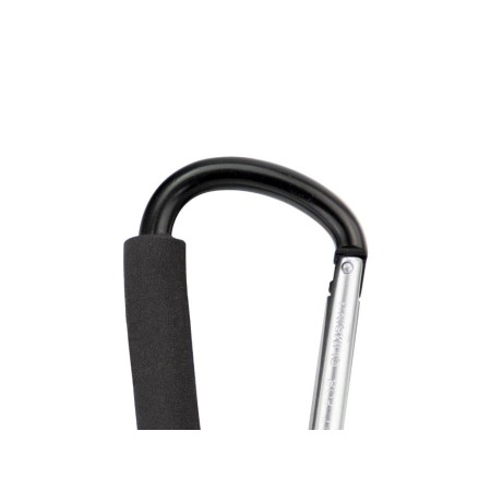 MOSQUETON UNIVERSAL MULTIUSOS, CARROS, PORTABOLSAS COMPRA,