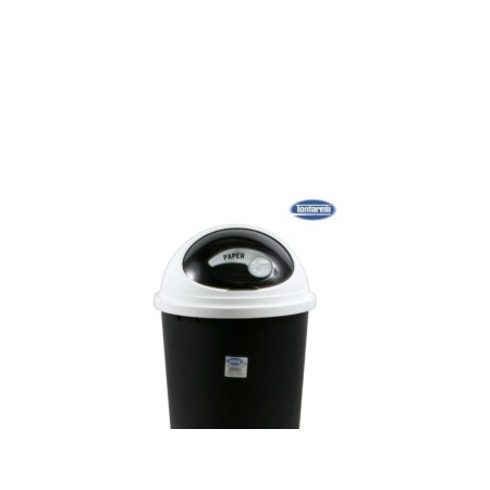 CUBO BASURA CON TAPA 25 LTS. BASCULANTE