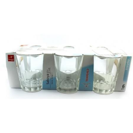 BORMIOLI PAQUETE 6 VASO AGUA SABOYA 4