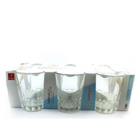 BORMIOLI PAQUETE 6 VASO AGUA SABOYA 4