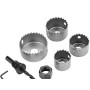 JUEGO CORONA BROCA MADERA