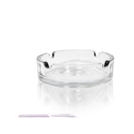 PAQUETE 2 CENICERO TRANSPARENTE 107 MM
