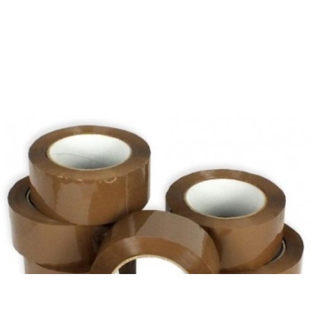 ROLLO PRECINTO MARRON 48X150 02225