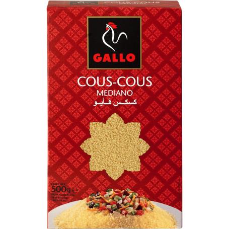 GALLO PASTA COUS COUS MEDIANO 500 GRS.