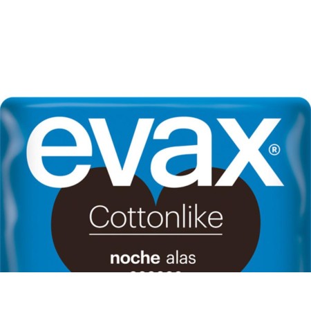 EVAX COMPRESA COTTON NOCHE ALA 9 UND.