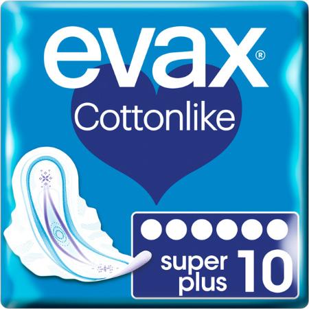 EVAX COMPRESA COTTON S PLUS ALA 10 UND