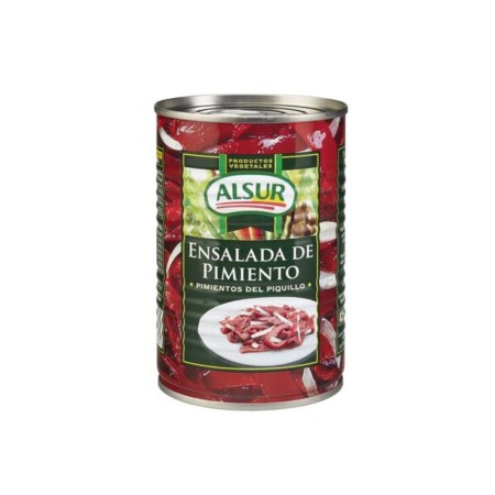 ALSUR ENSALADA PIMIENTO ASADO LATA 410 GRS.