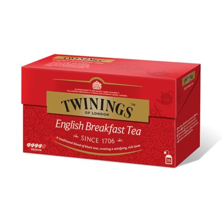 TE TWININGS E.BREAKFAST 25 SOBRES