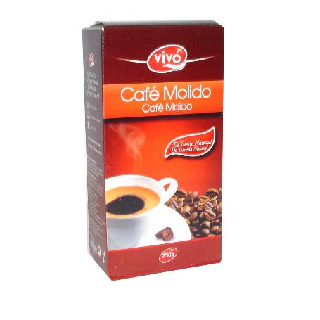 VIVO CAFE MOLIDO NATURAL 250 GRS.