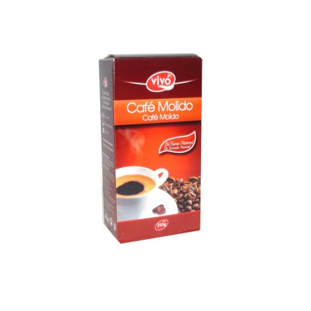 VIVO CAFE MOLIDO NATURAL 250 GRS.
