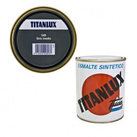 TITANLUX GRIS MEDIO 549 750 ML.