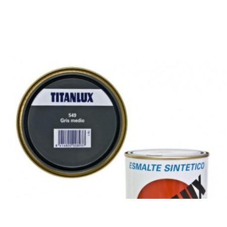 TITANLUX GRIS MEDIO 549 750 ML.