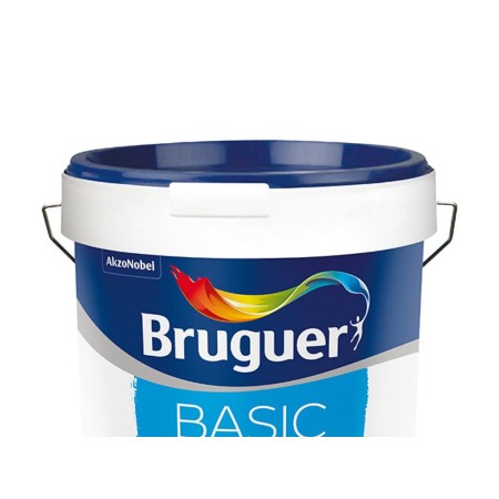 BRUGUER PINTURA PLASTICA BASIC BLANCO MATE 4 LTS.