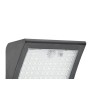 APLIQUE SOLAR LED 250 LUMENES CON SENSOR DE MOVIMIENTO Y CRESPUSCULAR IP65