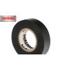 CINTA AISLANTE, PVC, PROFESIONAL, 25 METROS X 19 MM. X 0,13 MM ESPESOR. COLOR NEGRA.