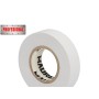 CINTA AISLANTE, PVC, PROFESIONAL, 25 METROS X 19 MM. X 0,13 MM ESPESOR. COLOR BLANCA.