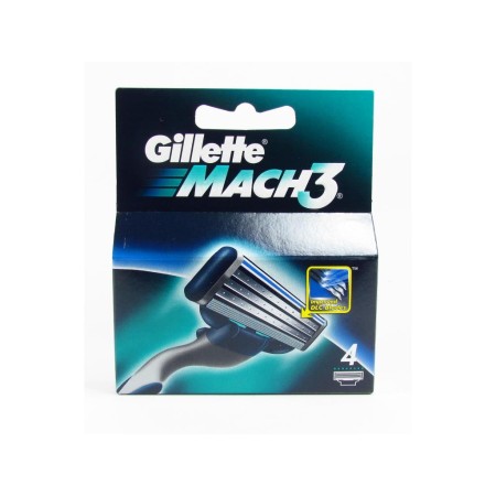 GILETTE CARGADOR RECAMBIO MACH 3 4 UND