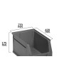 GAVETA APILABLE GRIS Nº56 420X270X175 MM.        (4/6)