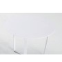 MESA AUXILIAR ALUMINIO BLANCO REDONDA 45 CMS T025B