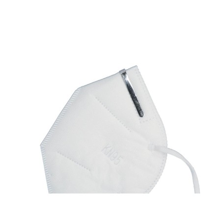 MASCARILLA KN95 PLEGABLE CAJA DE 20 UNIDADES, CONTIENE 2 BOLSAS DE 10 MASCARILLAS