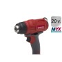 PISTOLA TERMICA DECAPANTE AIRE CALIENTE A BATERIA 20 V SIN BATERIA