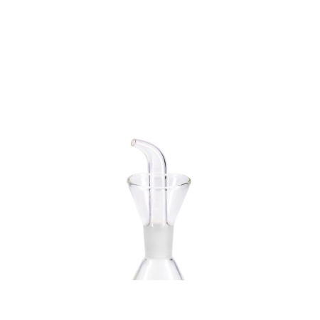 ACEITERA DE CRISTAL CON SISTEMA ANTIGOTEO, CAPACIDAD 250 ML.