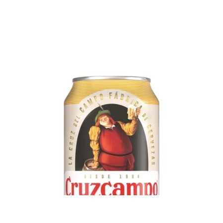 CRUZCAMPO CERVEZA RADLER LATA 330 CC