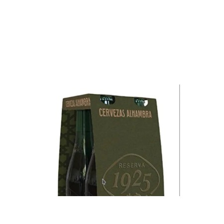 CERVEZA RESERVA ALHAMBRA 1925 1/3 PACK 4 UND