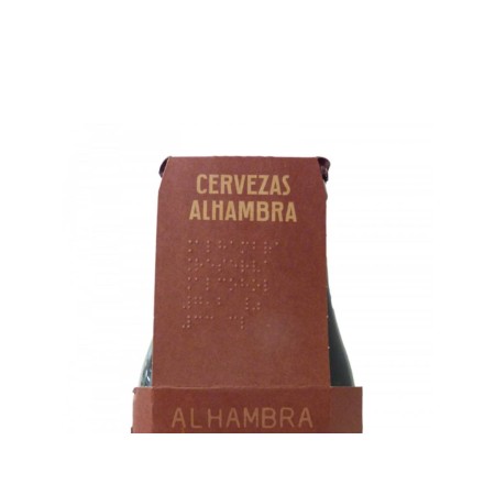 CERVEZA RESERVA ALHAMBRA 1/3 PACK 4 UND