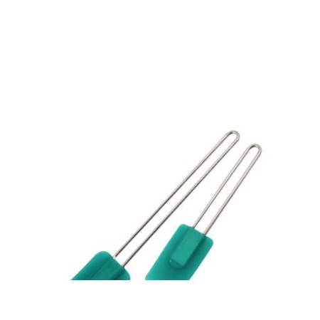 PALA SILICONA  MANGO VARILLA INOX 18/8