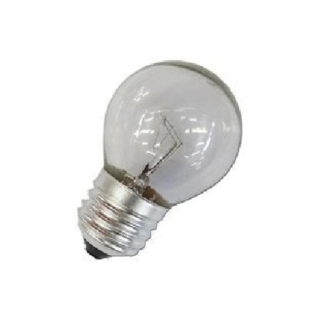 LAMPARA BOMBILLA ESFERICA  E27 CLARA  40W
