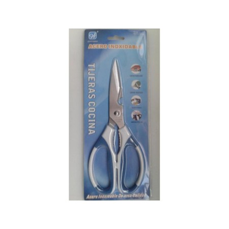 TIJERAS ECONOMICAS INOX COCINA MULTIUSOS HOGAR 
