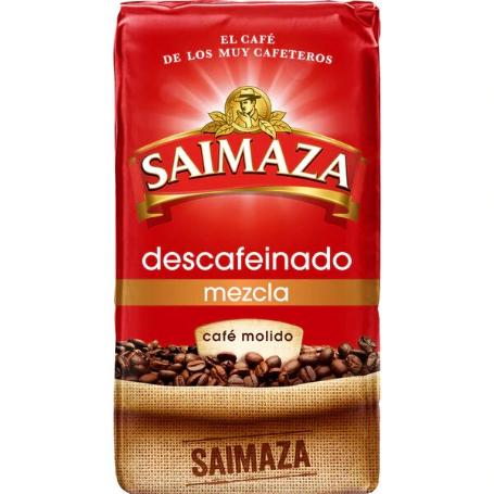 SAIMAZA CAFE MOLIDO DESCAFEINADO 250 GRS.