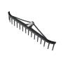 EBERTOOLS RASTRILLO JARDIN PLASTICO 18T - MANGO Ø 28MM ECO 