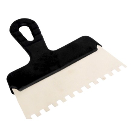 EBERTOOLS EKO ESPATULA PEINE DENTADO INOX 150 MM 4X4 MM