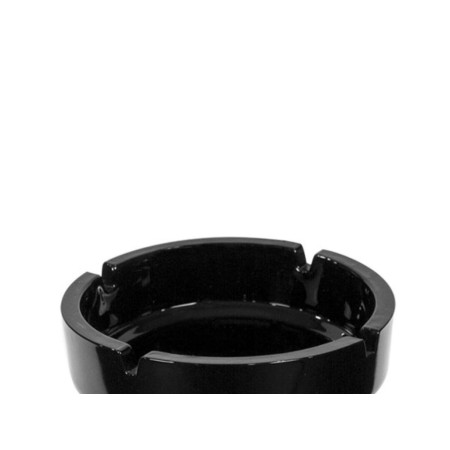 COK CENICERO REDONDO APILABLE NEGRO 105 MM