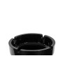 COK CENICERO REDONDO APILABLE NEGRO 105 MM