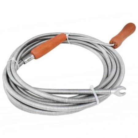 EBERTOOLS DESATASCADOR TUBERIAS MUELLE CABLE 9 MM X 10 MT