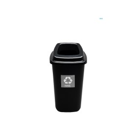 EBERTOOLS CUBO SELECTIVO GENERAL EKOBIN 45 LTS NEGRO ARO NEGRO