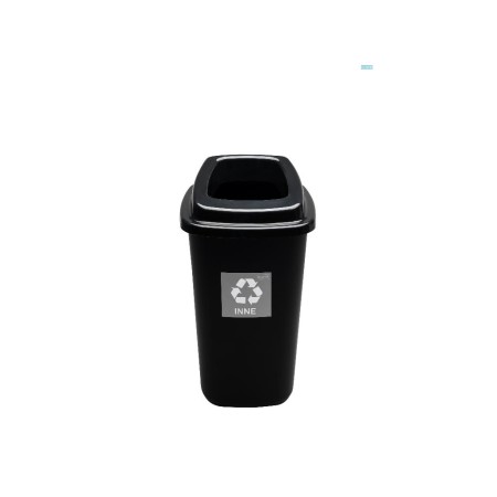 EBERTOOLS CUBO SELECTIVO GENERAL EKOBIN 45 LTS NEGRO ARO NEGRO