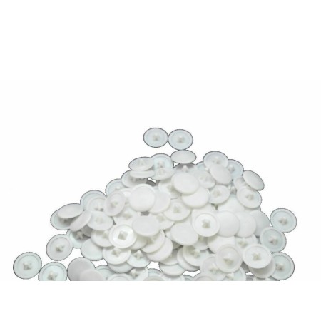 (CIENTO)TAPON BLANCO PARA TORNILLO POZI FYH