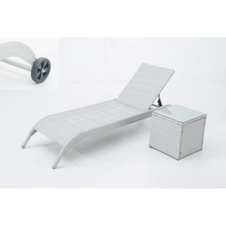 ARAWA TUMBONA RATTAN SINTÉTICO BLANCA