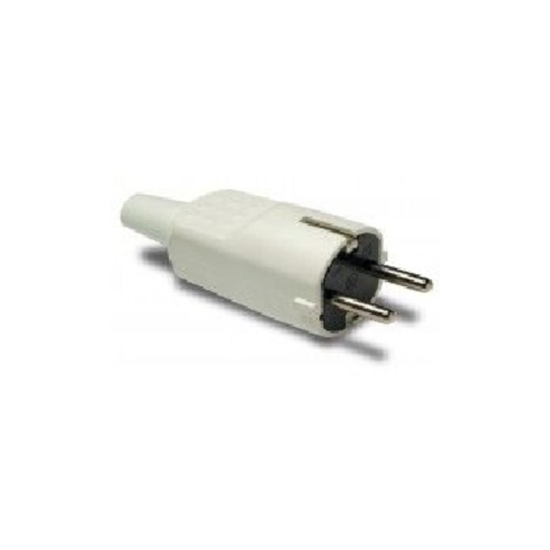 6 Enchufes Europeos Planos Con Destornillador, Fácil De Instalar, Enchufe Plano (220 V, 2,5 A), Uso De Material De Seguridad, Color Blanco