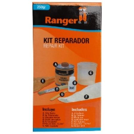 RANGER KIT REPARACION FIBRA DE VIDRIO RESINA